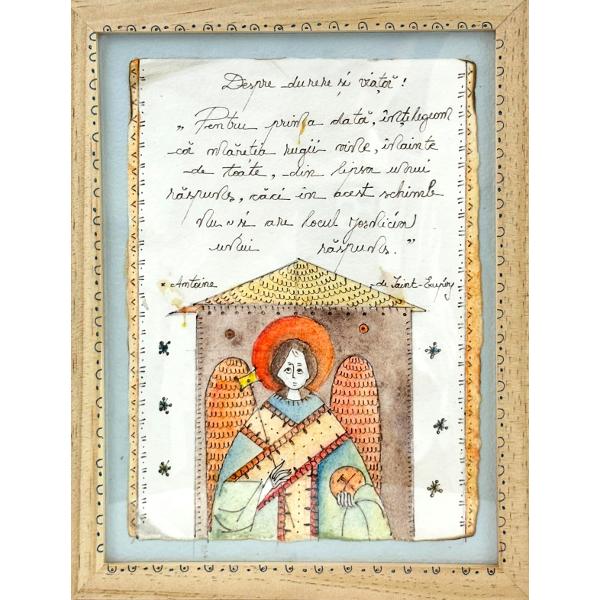 Ilustratie inramata. Model 18: Despre durere si viata