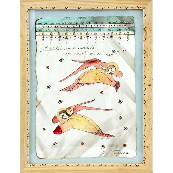 Ilustratie inramata. Model 20: Sufletul