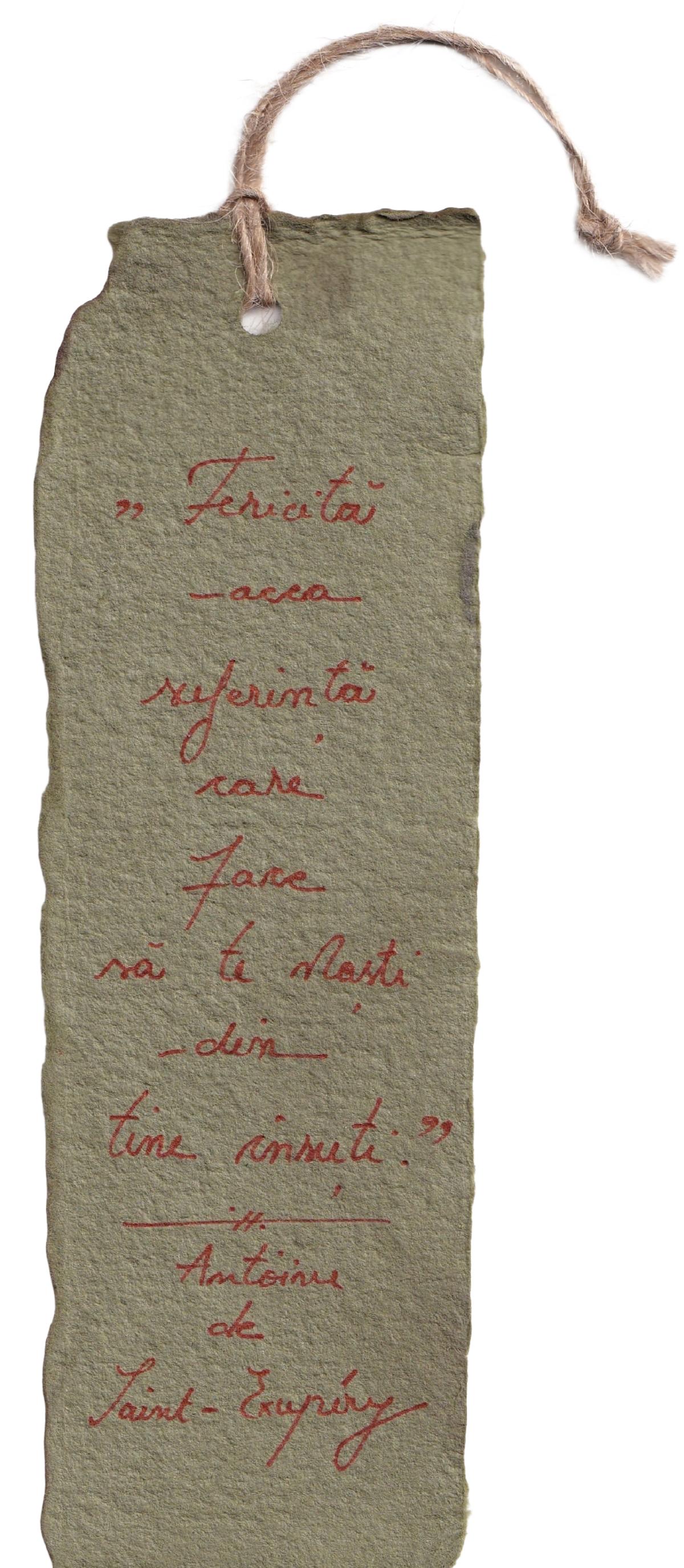 Imaginea produsului 'Semn de carte mare. Model 4: Fericită'