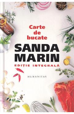 Coperta cărții 'Carte de bucate - Sanda Marin'