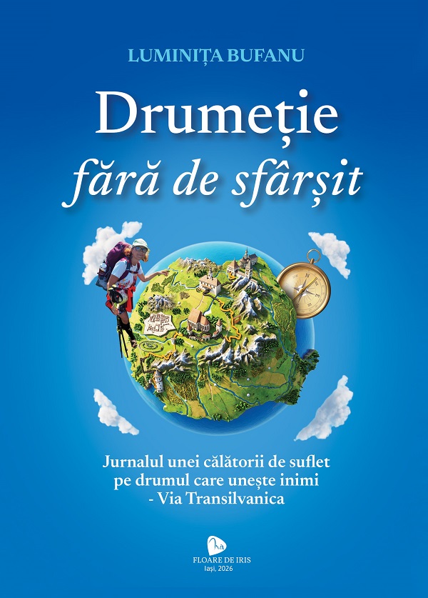 Coperta cărții 'Drumeție fără de sfârșit - Luminița Bufanu'