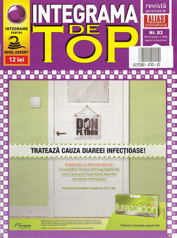 Coperta cărții 'Integrama de top Nr.83 2026'