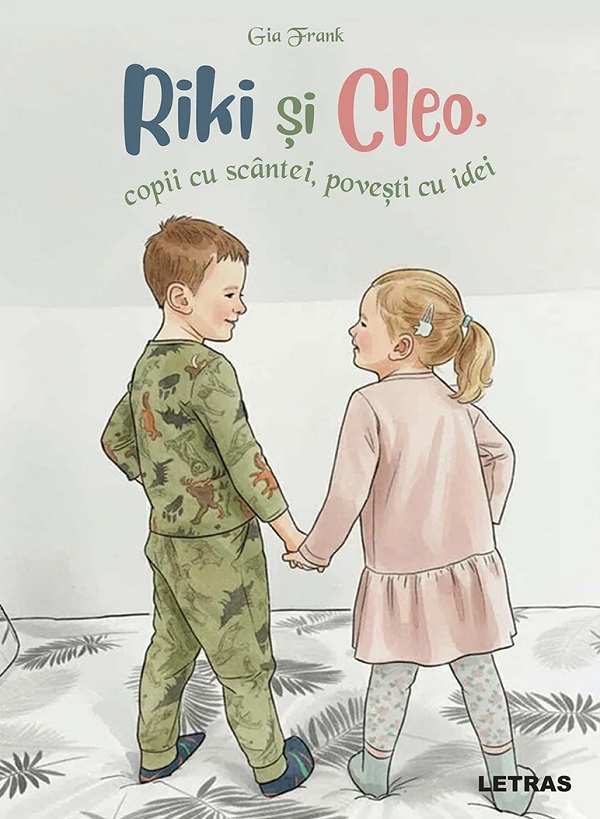 Coperta cărții 'Riki și Cleo, copii cu scântei, povești cu idei - Gia Frank'