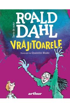 Coperta cărții 'Vrăjitoarele - Roald Dahl'