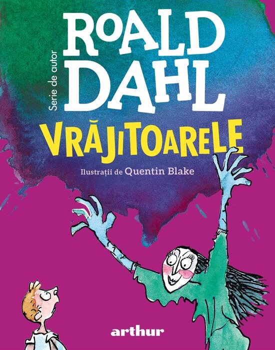 Coperta cărții 'Vrăjitoarele - Roald Dahl'