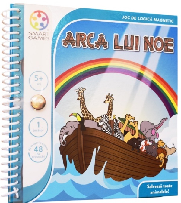 Coperta cărții 'Joc de logică magnetic. Arca lui Noe'