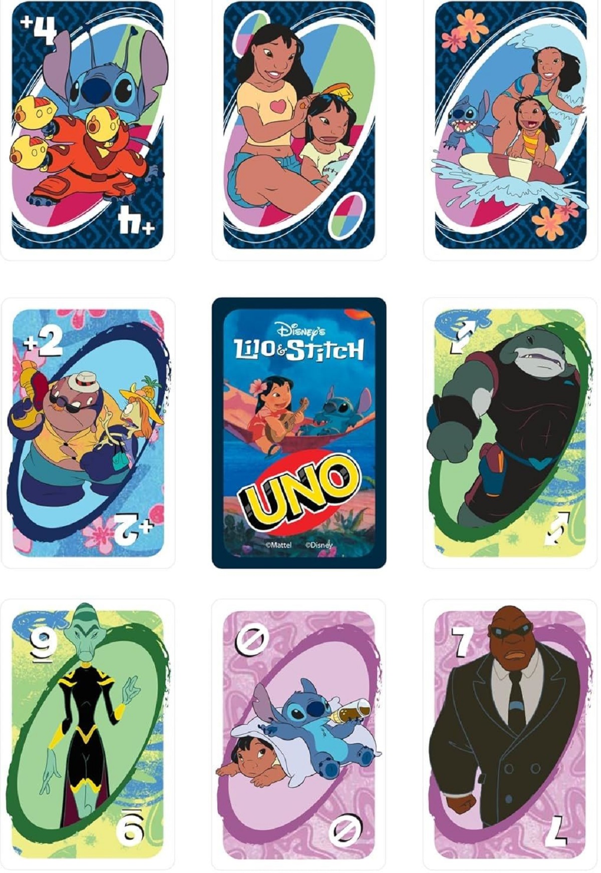 Imaginea produsului 'Joc de cărți: Uno. Disney. Lilo Stitch'