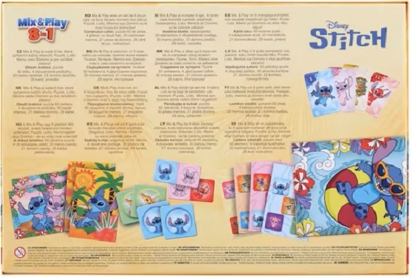Imaginea produsului 'Set jocuri. Mix and Play. Disney Stitch'