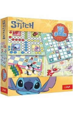 Imaginea produsului 'Set 15 jocuri clasice. Disney Stitch'
