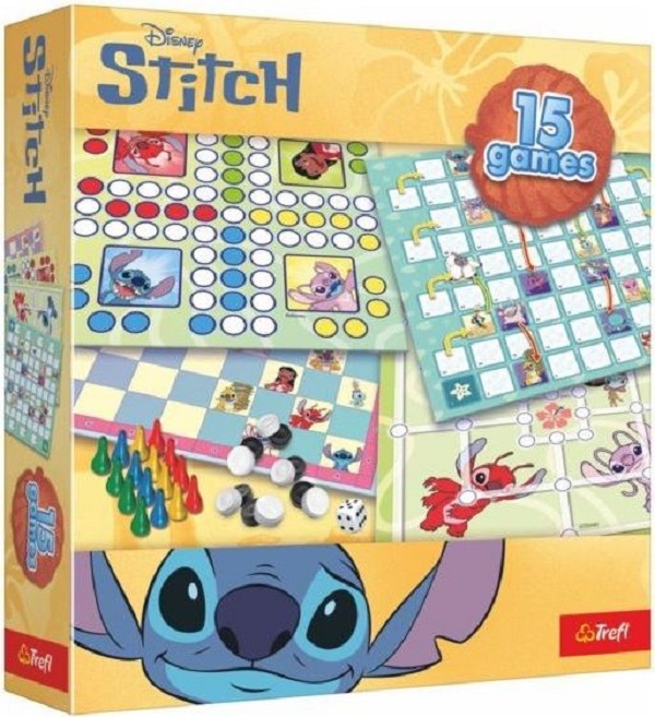 Imaginea produsului 'Set 15 jocuri clasice. Disney Stitch'