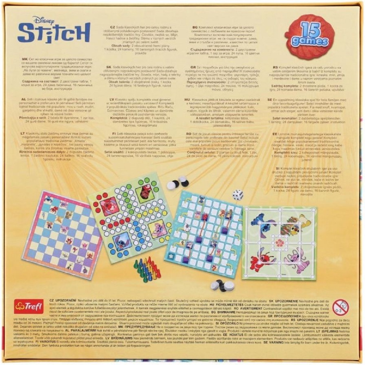 Imaginea produsului 'Set 15 jocuri clasice. Disney Stitch'