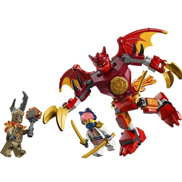 Lego Ninjago. Pachet de lupta robotul dragon al lui Kai