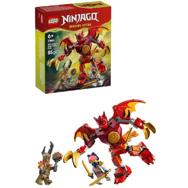 Lego Ninjago. Pachet de lupta robotul dragon al lui Kai