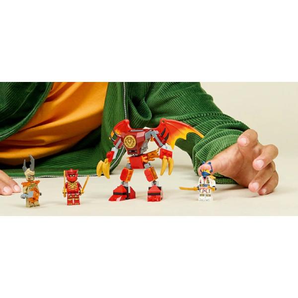 Lego Ninjago. Pachet de lupta robotul dragon al lui Kai
