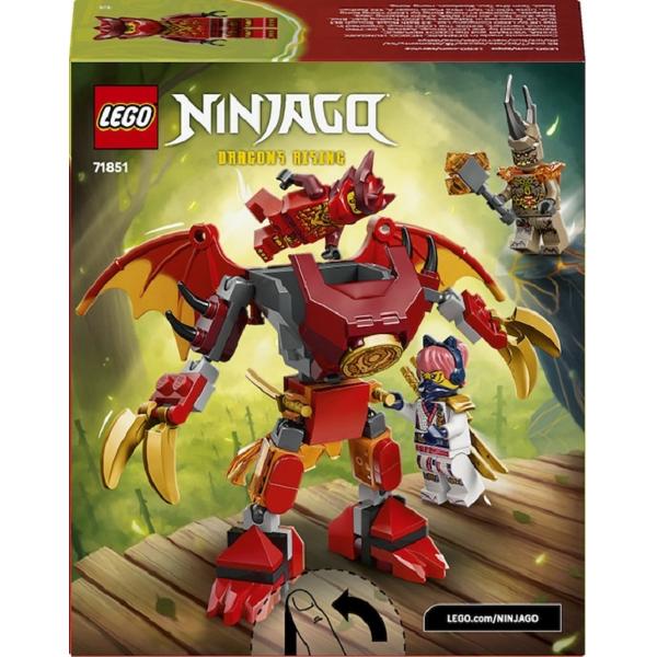 Lego Ninjago. Pachet de lupta robotul dragon al lui Kai