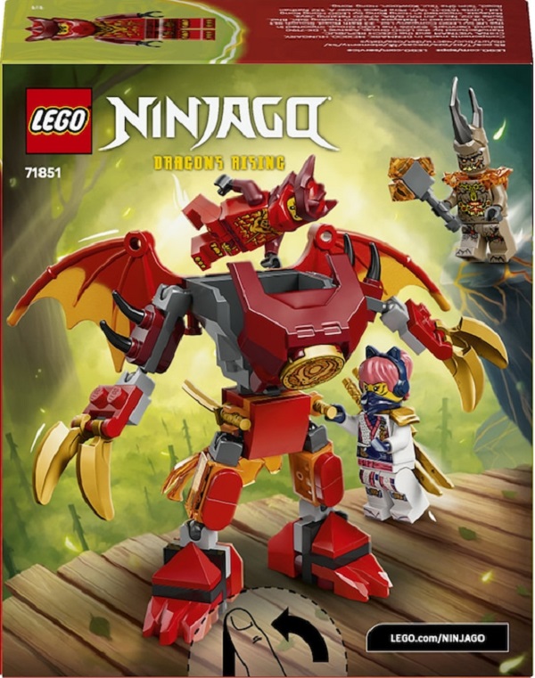 Imaginea produsului 'Lego Ninjago. Pachet de luptă robotul dragon al lui Kai'