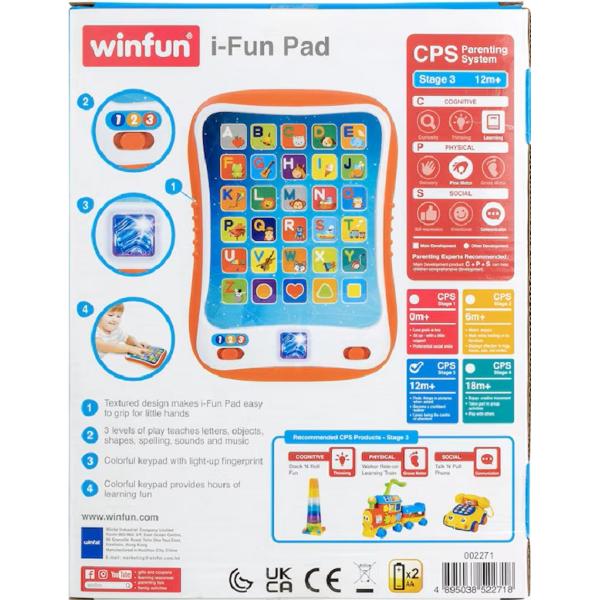 Tableta educativa interactiva Winfun