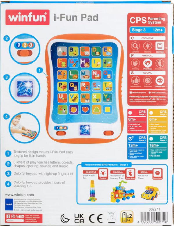 Imaginea produsului 'Tableta educativă interactivă Winfun'