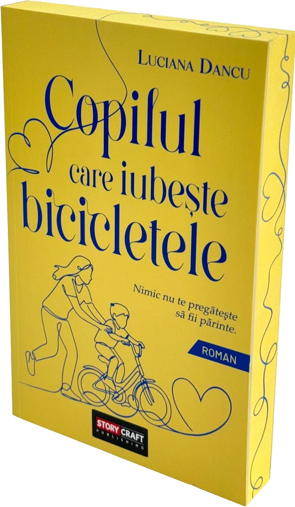 Coperta cărții 'Copilul care iubește bicicletele - Luciana Dancu'