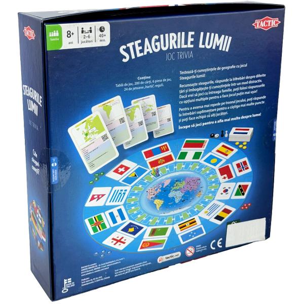 Joc de societate. Steagurile lumii