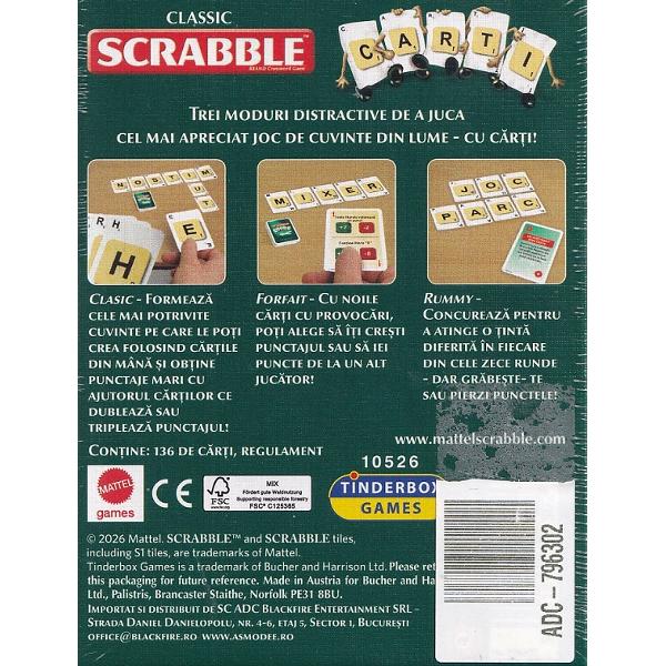 Joc de carti: Scrabble