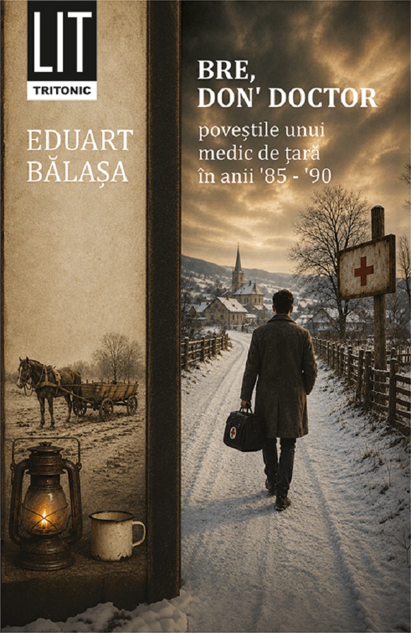 Coperta cărții 'Bre, don doctor. Poveștile unui medic de țară în anii 85-90 - Eduart Baălașa'