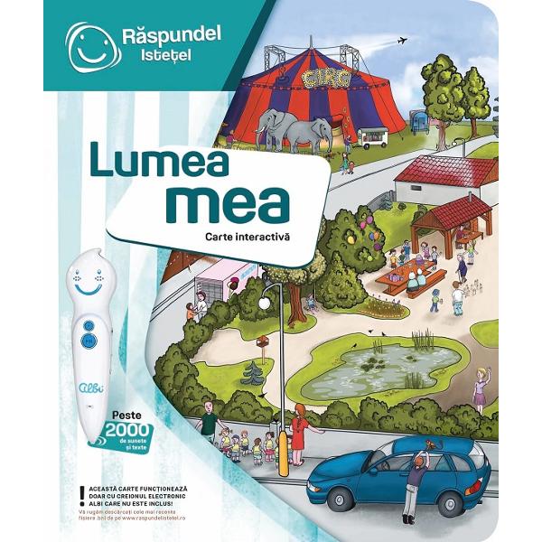 Carte interactiva: Raspundel Istetel. Lumea mea
