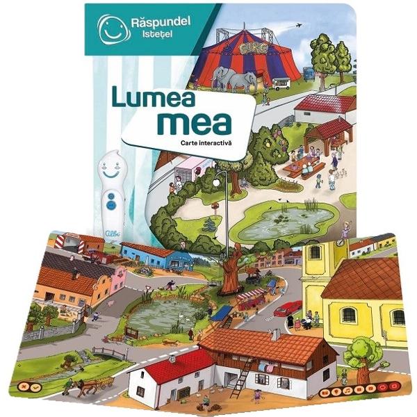 Carte interactiva: Raspundel Istetel. Lumea mea