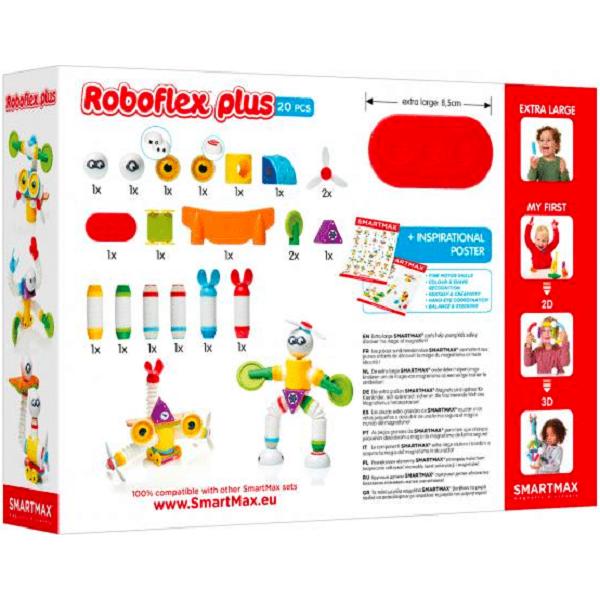 Joc magnetic Smartmax: Roboflex Plus Create