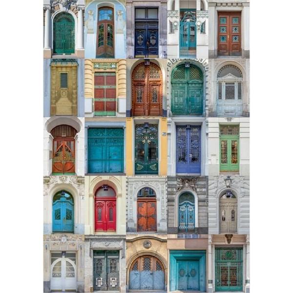 Puzzle 1000: Vienna Art Nouveau Doors