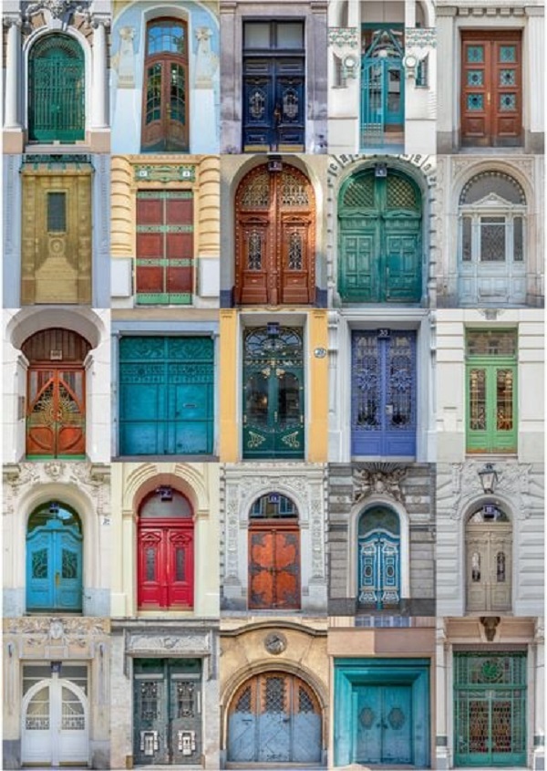 Imaginea produsului 'Puzzle 1000: Vienna Art Nouveau Doors'