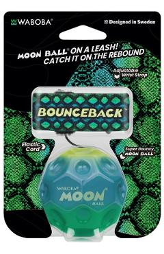 Imaginea produsului 'Minge hipersăritoare cu sistem de prindere: Waboba Moon Ball. Multicolor. Model 1'