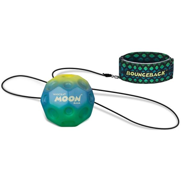 Minge hipersaritoare cu sistem de prindere: Waboba Moon Ball. Multicolor. Model 1