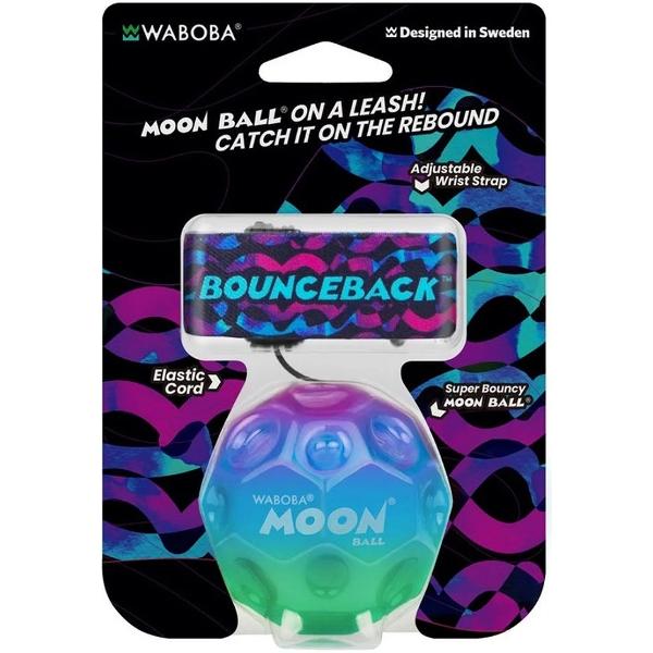 Minge hipersaritoare cu sistem de prindere: Waboba Moon Ball. Multicolor. Model 2