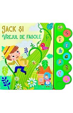 Coperta cărții 'Jack și vrejul de fasole. 10 sunete'