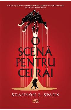 Coperta cărții 'O scenă pentru cei răi - Shannon J. Spann'