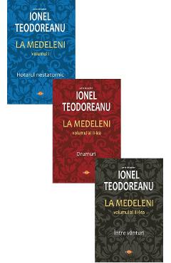 Coperta cărții 'Pachet 3 volume: La Medeleni Vol.1 + Vol.2 + Vol.3 - Ionel Teodoreanu'