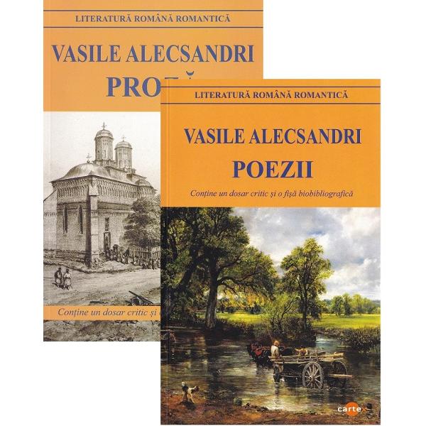 Pachet 2 carti: Poezii + Proza - Vasile Alecsandri