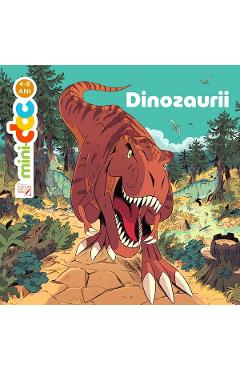 Coperta cărții 'Mini-doc. Dinozaurii - Stephanie Ledu'