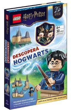 Coperta cărții 'Lego Harry Potter: Descoperă Hogwarts. 30 piese + Carte de activități'