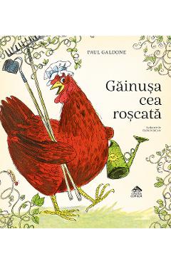 Coperta cărții 'Gainușa cea roșcată - Paul Galdone'