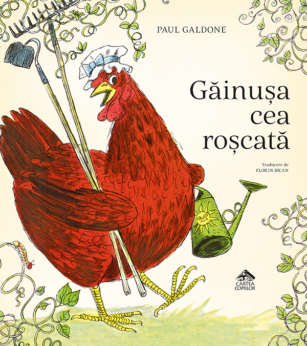 Coperta cărții 'Gainușa cea roșcată - Paul Galdone'