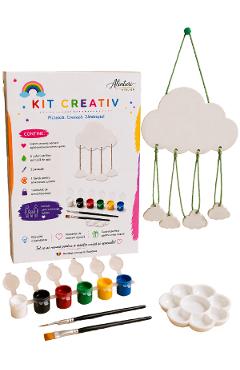 Imaginea produsului 'Kit creativ: Norișori agățători. Ceramică pentru pictat'