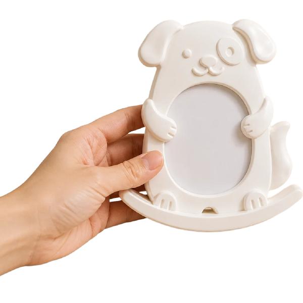 Kit creativ: Rame foto animalute. Ceramica pentru pictat
