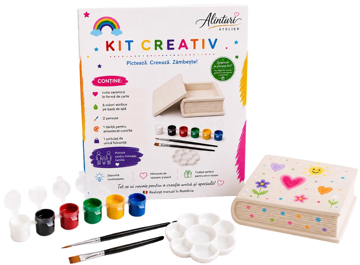Imaginea produsului 'Kit creativ: Carte. Ceramică pentru pictat'