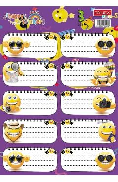 Imaginea produsului 'Etichete școlare: Smileys'