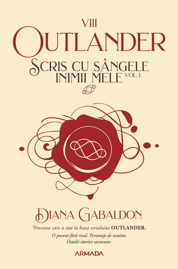 Coperta cărții 'eBook Scris cu sangele inimii mele Vol.1. Seria Outlander. Partea 8 - Diana Gabaldon'