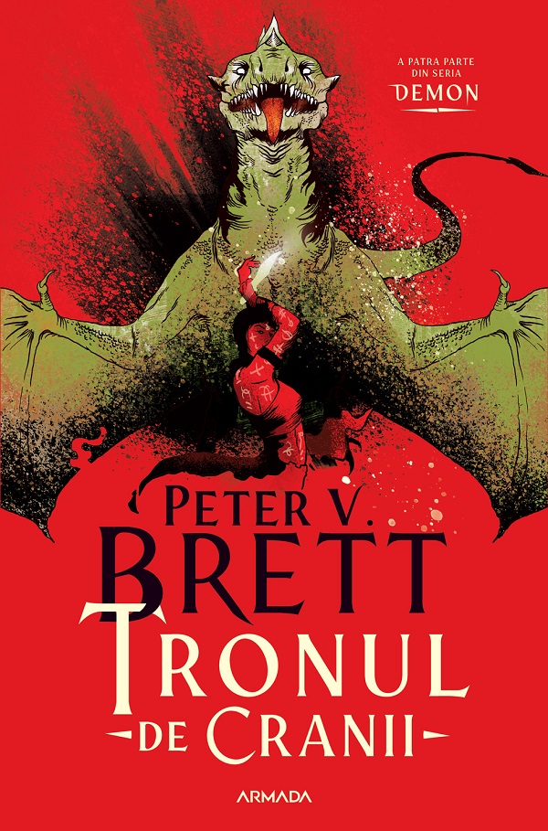 Coperta cărții 'eBook Tronul de Cranii. Seria Demon Vol.4 - Peter V. Brett'