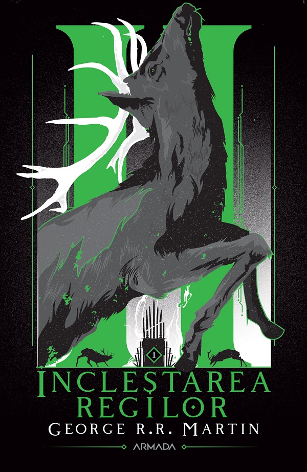 Coperta cărții 'eBook Încleștarea regilor. Seria Cântec de gheață și foc Vol.2 - George R.R. Martin'