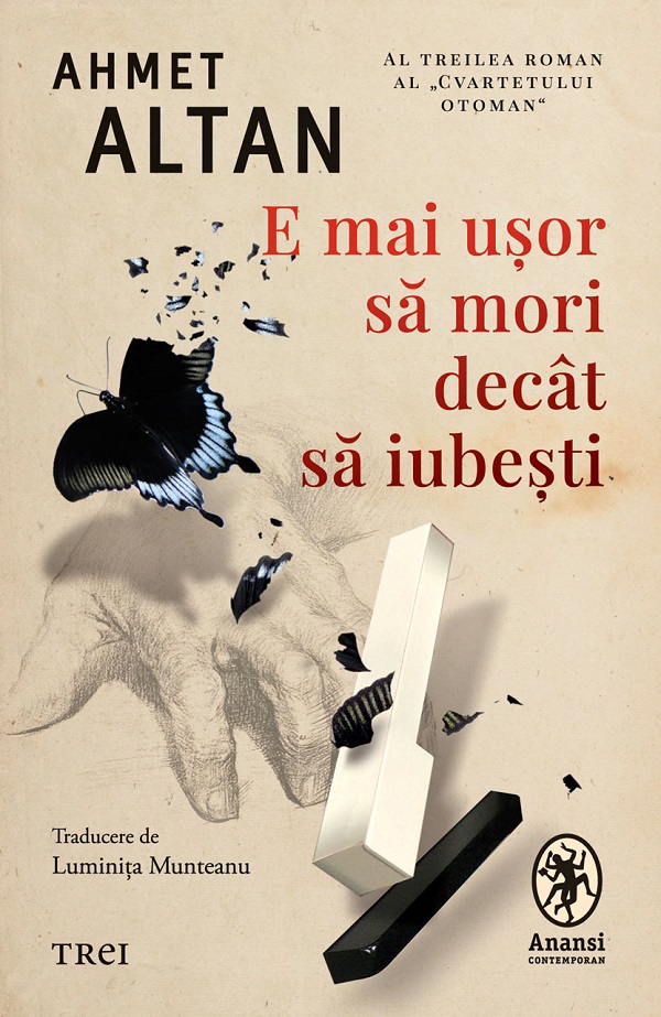 Coperta cărții 'eBook E mai ușor să mori decât să iubești. Seria Cvartetul Otoman Vol.3 - Ahmet Altan'